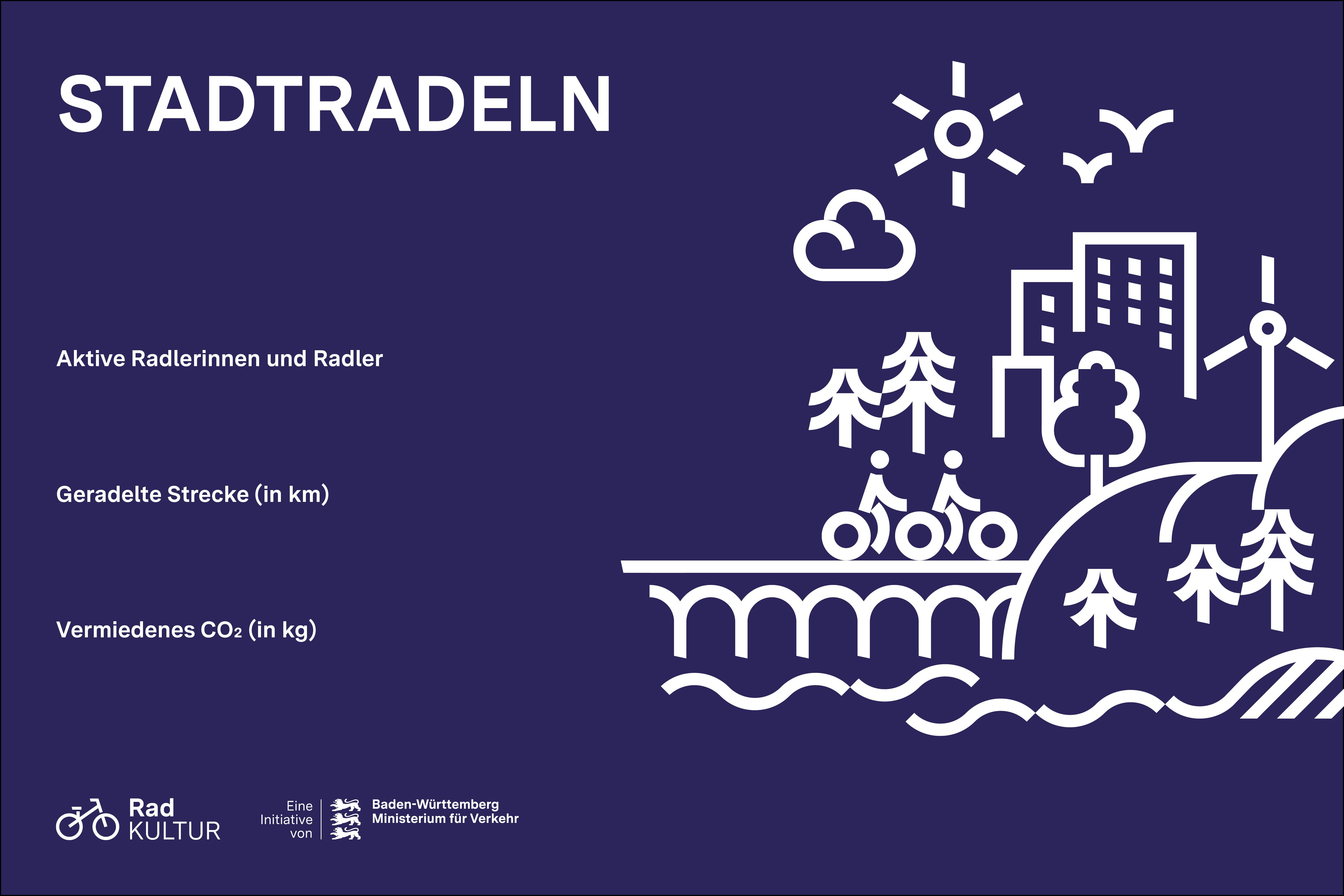 STADTRADELN Ergebnis-Grafik